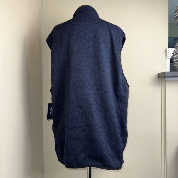 NWT Chaps Men’s Navy Blue Pocket Sweater Vest Men's Size XL - Picture 7 of 13